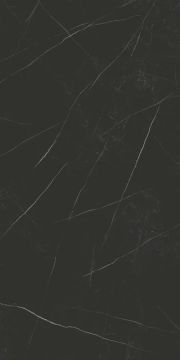 Pietra Nero Glossy Kalesinterflex Porcelain Slab 162x323 by Kale - view 4