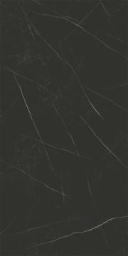 Pietra Nero Polished Kalesinterflex Porcelain Slab 162X323 by Kale - view 3