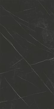 Pietra Nero Polished Kalesinterflex Porcelain Slab 162X323 by Kale - view 2
