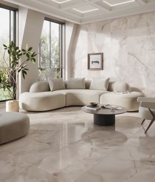 Royal Marbles Polished White Onyx Porcelain Tile 60x120 by Kale - view 3