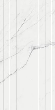 Sandra Glossy White Çizgili Decor 40x80 by Kale - view 7