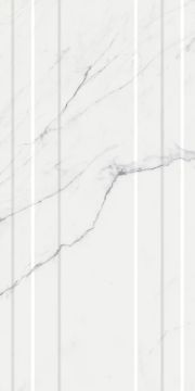 Sandra Glossy White Çizgili Decor 40x80 by Kale - view 8