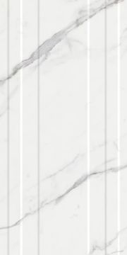 Sandra Glossy White Çizgili Decor 40x80 by Kale - view 4