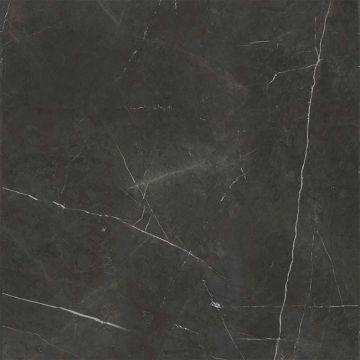 Sandra Polished Black Floor Tile 59x59 by Kale - view 8