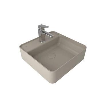 Smartedge Square Washbasin Matte Mink 45X45 Cm by Kale - view 2