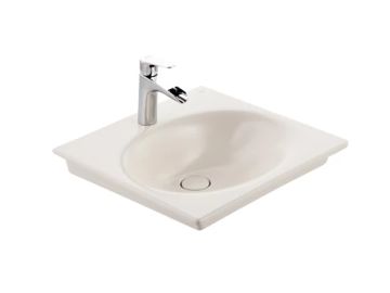 Spirit Washbasin Matte Pearl 48X48 Cm by Kale - view 5