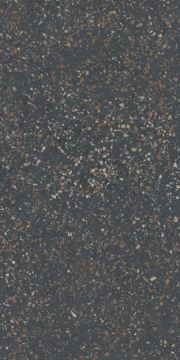 Terrazzo Matte Black Multicolor Porcelain Tile 60x120 by Kale - view 2