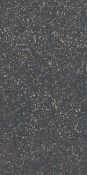 Terrazzo Matte Black Multicolor Porcelain Tile 60x120 by Kale - view 8