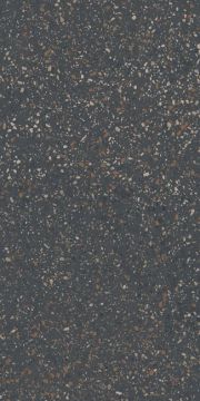 Terrazzo Matte Black Multicolor Porcelain Tile 60x120 by Kale - view 6
