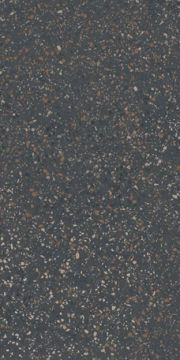 Terrazzo Matte Black Multicolor Porcelain Tile 60x120 by Kale - view 3
