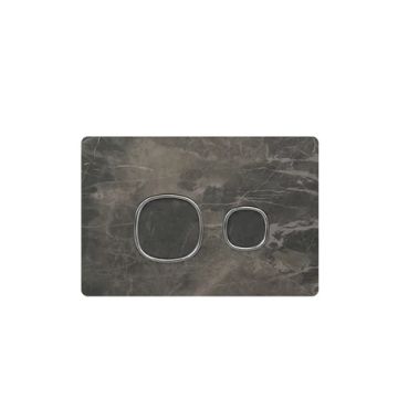 Uniq Concealed Cistern Panel Mocha Perla Chrome by Kale - view 5