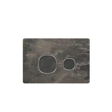Uniq Concealed Cistern Panel Mocha Perla Chrome by Kale - view 2