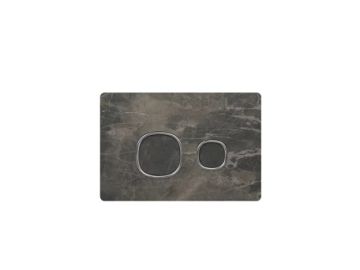 Uniq Concealed Cistern Panel Mocha Perla Chrome by Kale - view 3