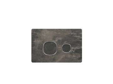 Uniq Concealed Cistern Panel Mocha Perla Chrome by Kale - view 4