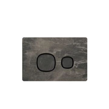 Uniq Concealed Cistern Panel Mocha Perla Matte Black by Kale - view 3