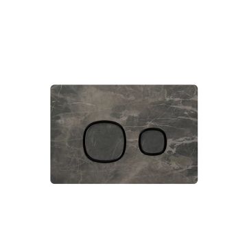 Uniq Concealed Cistern Panel Mocha Perla Matte Black by Kale - view 4