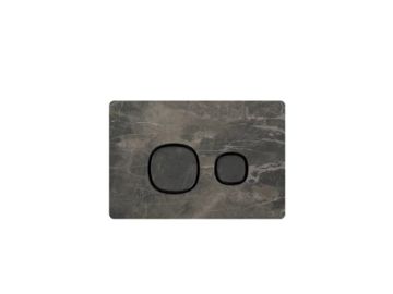 Uniq Concealed Cistern Panel Mocha Perla Matte Black by Kale - view 5