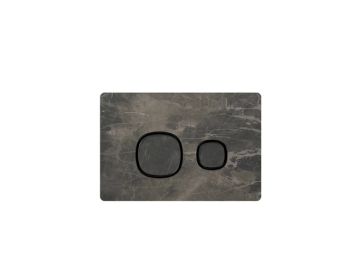 Uniq Concealed Cistern Panel Mocha Perla Matte Black by Kale - view 6