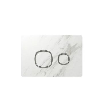 Uniq Concealed Cistern Panel Pallisandro Chrome by Kale - view 3