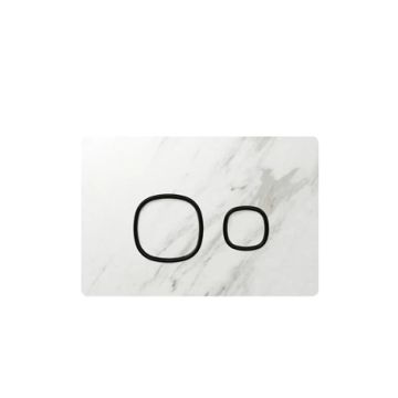 Uniq Concealed Cistern Panel Pallisandro Matte Black by Kale - view 3