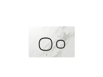 Uniq Concealed Cistern Panel Pallisandro Matte Black by Kale - view 2