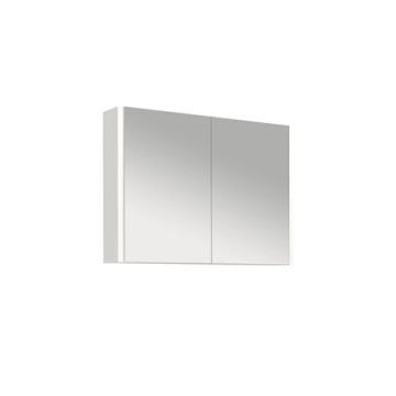 Vista Mirror Cabinet Matte White 100 Cm by Kale - view 3