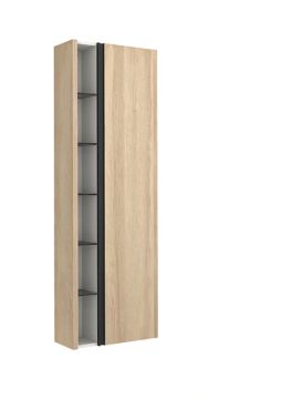 Vista Tall Cabinet Dark Oak by Kale - view 8