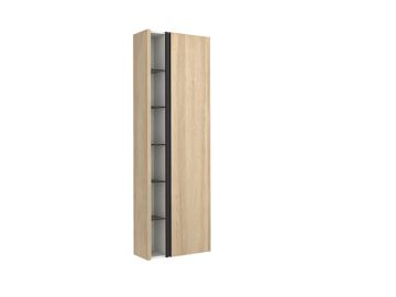 Vista Tall Cabinet Dark Oak by Kale - view 4
