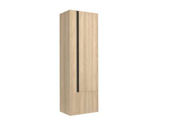 Vista Tall Cleaning Cabinet Dark Oak by Kale - view 4