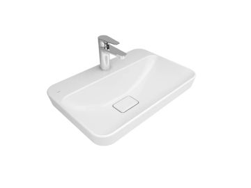 Zero 2.0 Semi Recessed Rectangular Washbasin 60X40 Cm by Kale - view 6