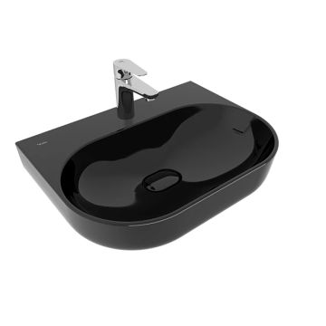 Zero 2.0 Oval Washbasin Black 60X45 Cm by Kale - view 6