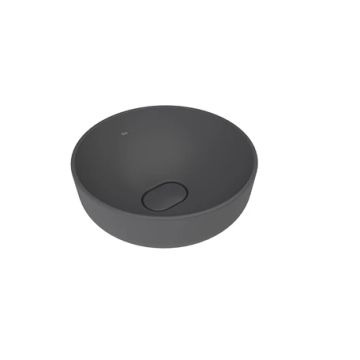 Zero 2.0 Round Bowl Washbasin Matte Anthracite Grey 40X40 Cm by Kale - view 5
