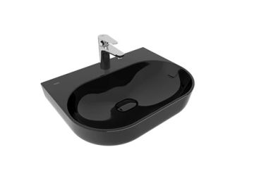 Zero 2.0 Oval Washbasin Black 60X45 Cm by Kale - view 3