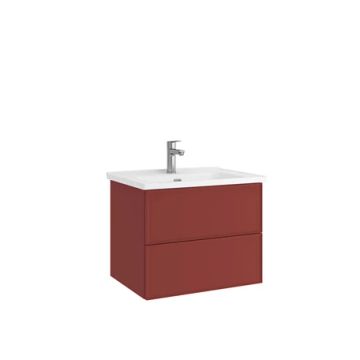 Zeta Set Washbasin Cabinet Rose 65 Cm With Washbasin by Kale - view 2