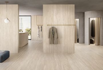TREVI WALNUT - Porcelain stoneware wall/floor tiles with stone effect by CERAMICHE KEOPE