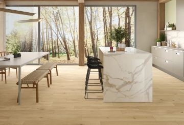 JOURNEY ALMOND - Porcelain stoneware flooring with wood effect by CERAMICHE KEOPE