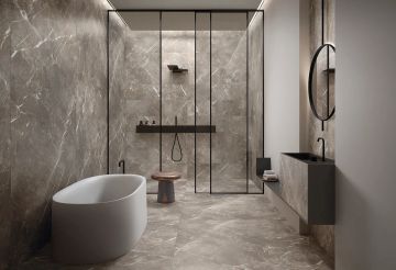 ELEMENTS DESIGN GREY - Porcelain stoneware wall/floor tiles by CERAMICHE KEOPE