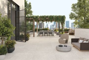 TREVI PEARL - Porcelain stoneware wall/floor tiles with stone effect by CERAMICHE KEOPE - view 2