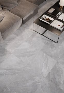 UBIK GREIGE - Indoor/outdoor porcelain stoneware flooring with stone effect by CERAMICHE KEOPE - view 5