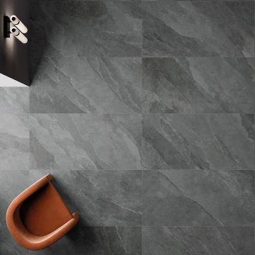 UBIK GREIGE - Indoor/outdoor porcelain stoneware flooring with stone effect by CERAMICHE KEOPE - view 2