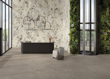 DISTRICT GREY - Porcelain stoneware wall/floor tiles with concrete effect by CERAMICHE KEOPE - view 4