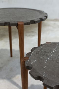Clock side table by Maami Home - view 2