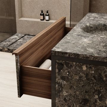 Nordic Stand-Alone Metal washbasin by Maami Home - view 2