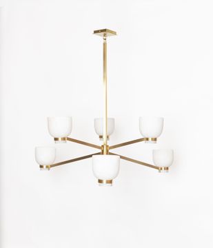 EDITION NO.1 CHANDELIER by Atelier de Troupe - view 2