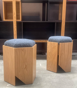 Château Stool by Atelier de Troupe - view 3