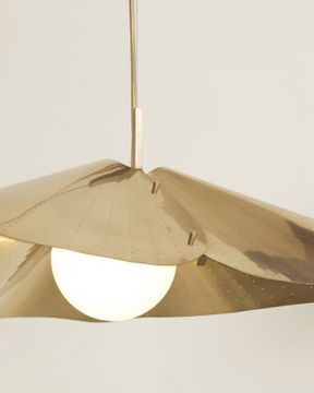 Compas Brass Pendants by Atelier de Troupe - view 3