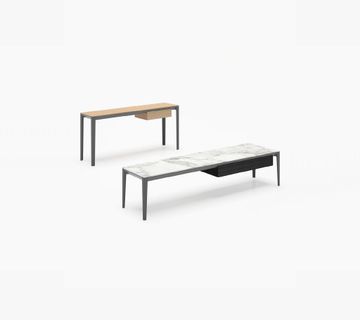 Able Desk & Low Console by Bensen - view 3