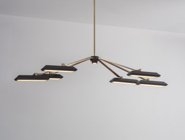 RINATO LINEAR CHANDELIER 6 by Bert Frank - view 8