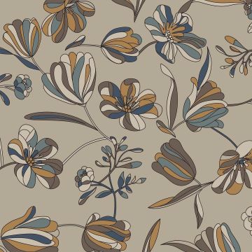 Omika collezione cushions a fantasie multicolor in velvet water-repellent by Divani Store - view 2