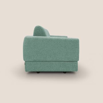 Happy sofa bed double with mattress h18 cm in fabric water-repellent by Divani Store - view 7